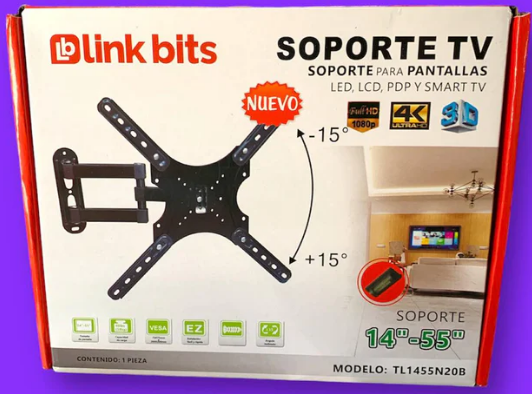 Soporte Articulado Link bits 14&quot;-55&quot;  TL1455N20B