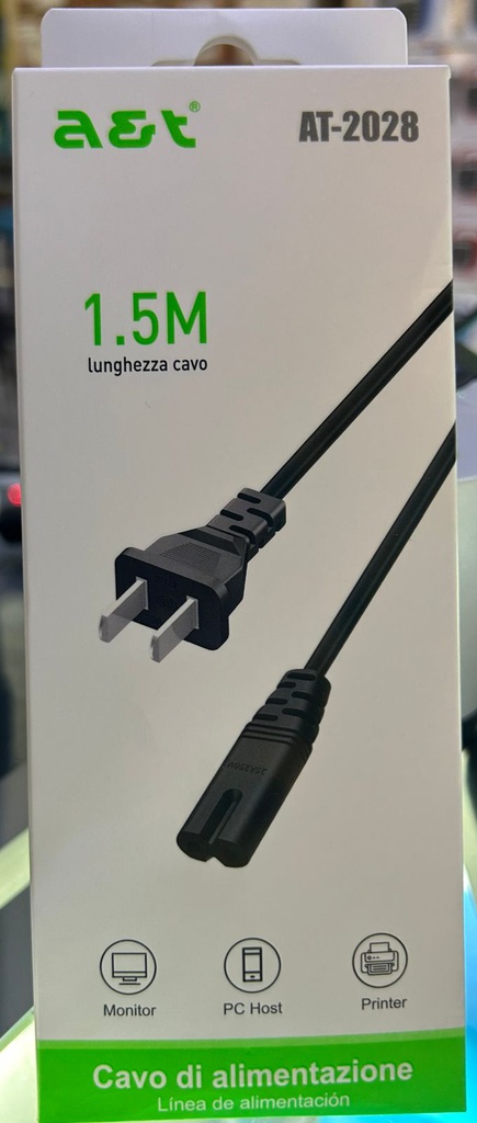 Cable de corriente/bifasico AT-2028