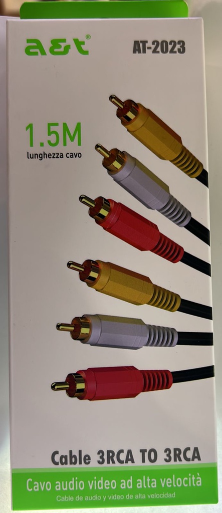 Cable RCA a RCA 1.5M AT-2023