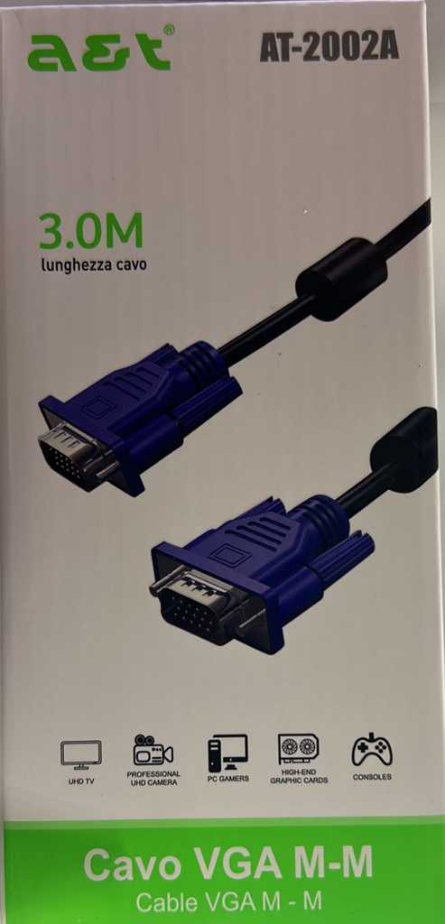 Cable VGA A VGA 3M AT-2002A