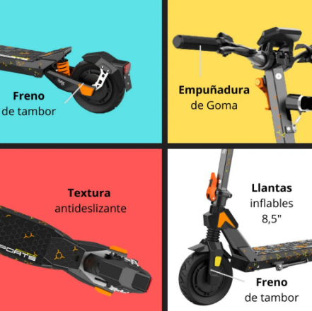 Scooter Electrico Sport Stylos M3