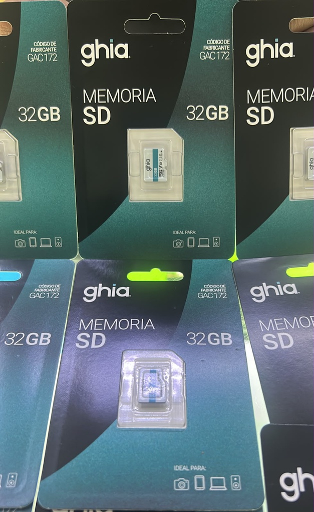 Memoria Micro SD 32GB ghia GAC172