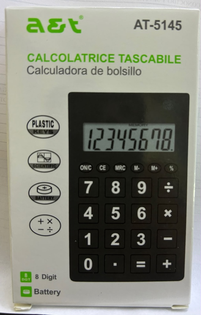 Calculadora aet AT-5145