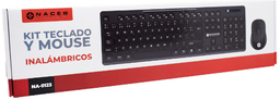 Kit Teclado/Mouse Inalambrico Naceb NA-426