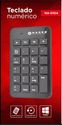 Teclado Numérico Naceb NA-0104