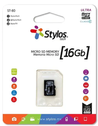 Memoria Micro SD 16gb Stylos